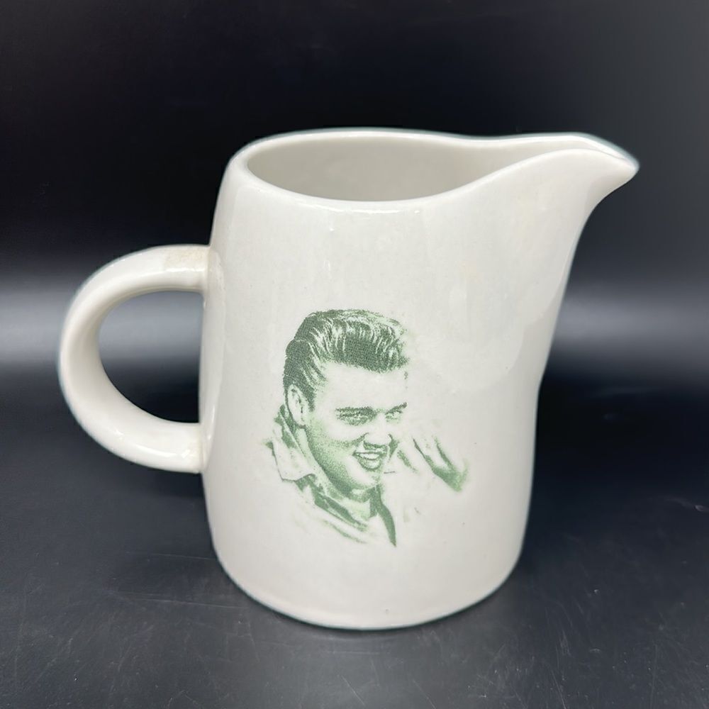 Elvis Presley signature products creamer